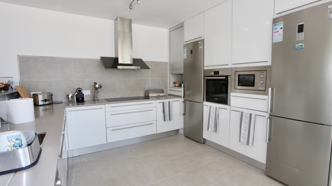 Luxury first line apartment with panoramic sea views in Calvia Beach