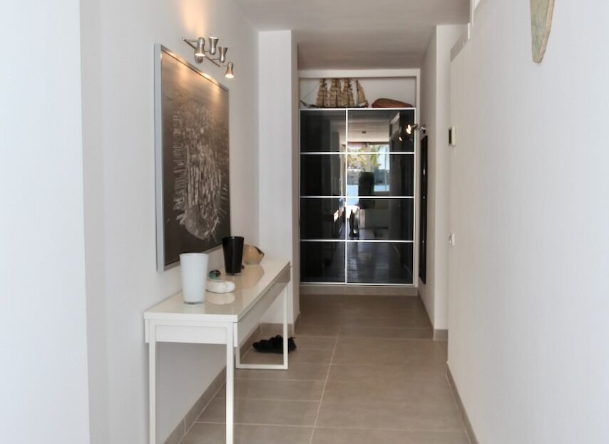 Luxury first line apartment with panoramic sea views in Calvia Beach