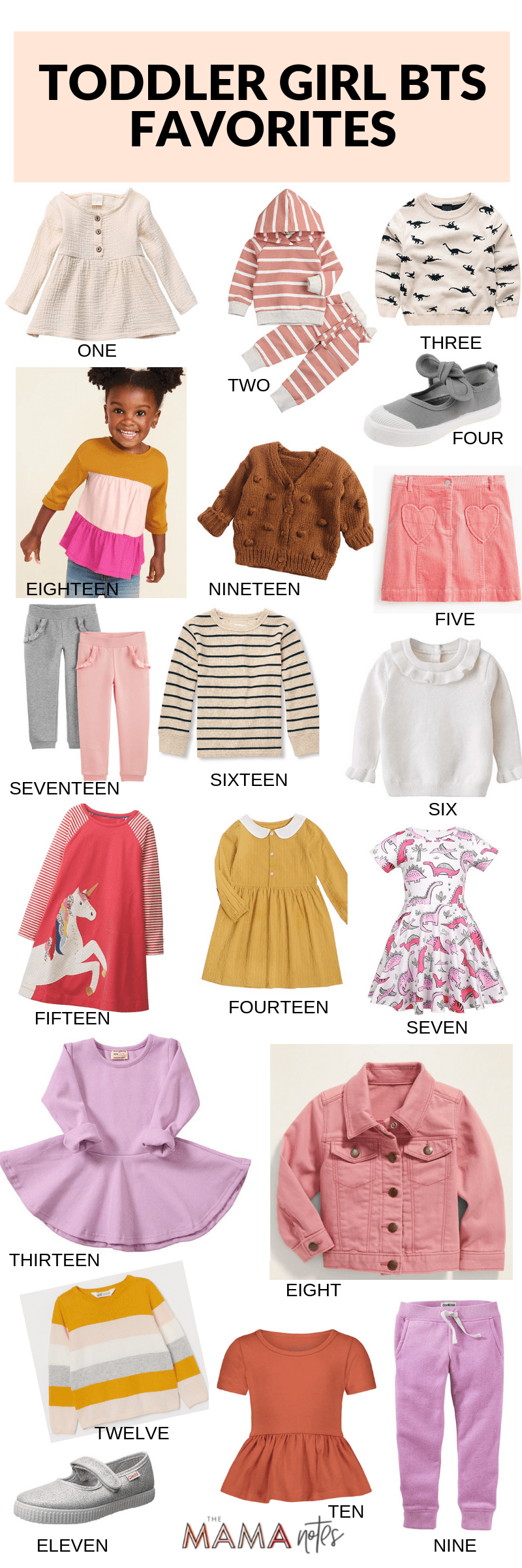 Best In Back To School TODDLER GIRL Clothes The Mama Notes