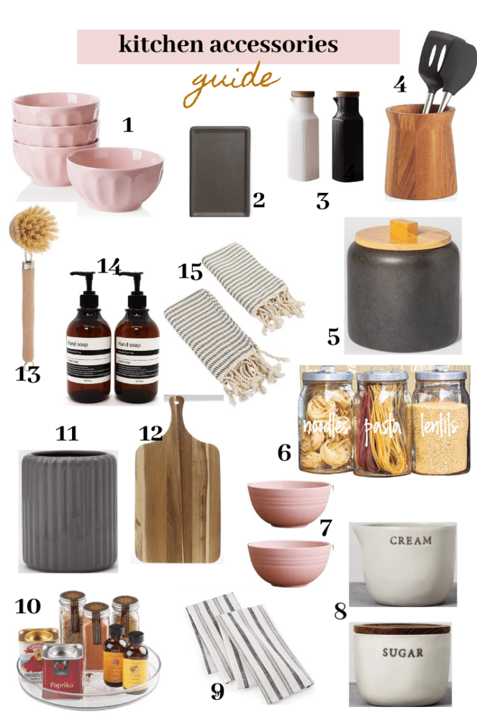 The Prettiest BudgetFriendly Kitchen Accessories The Mama Notes