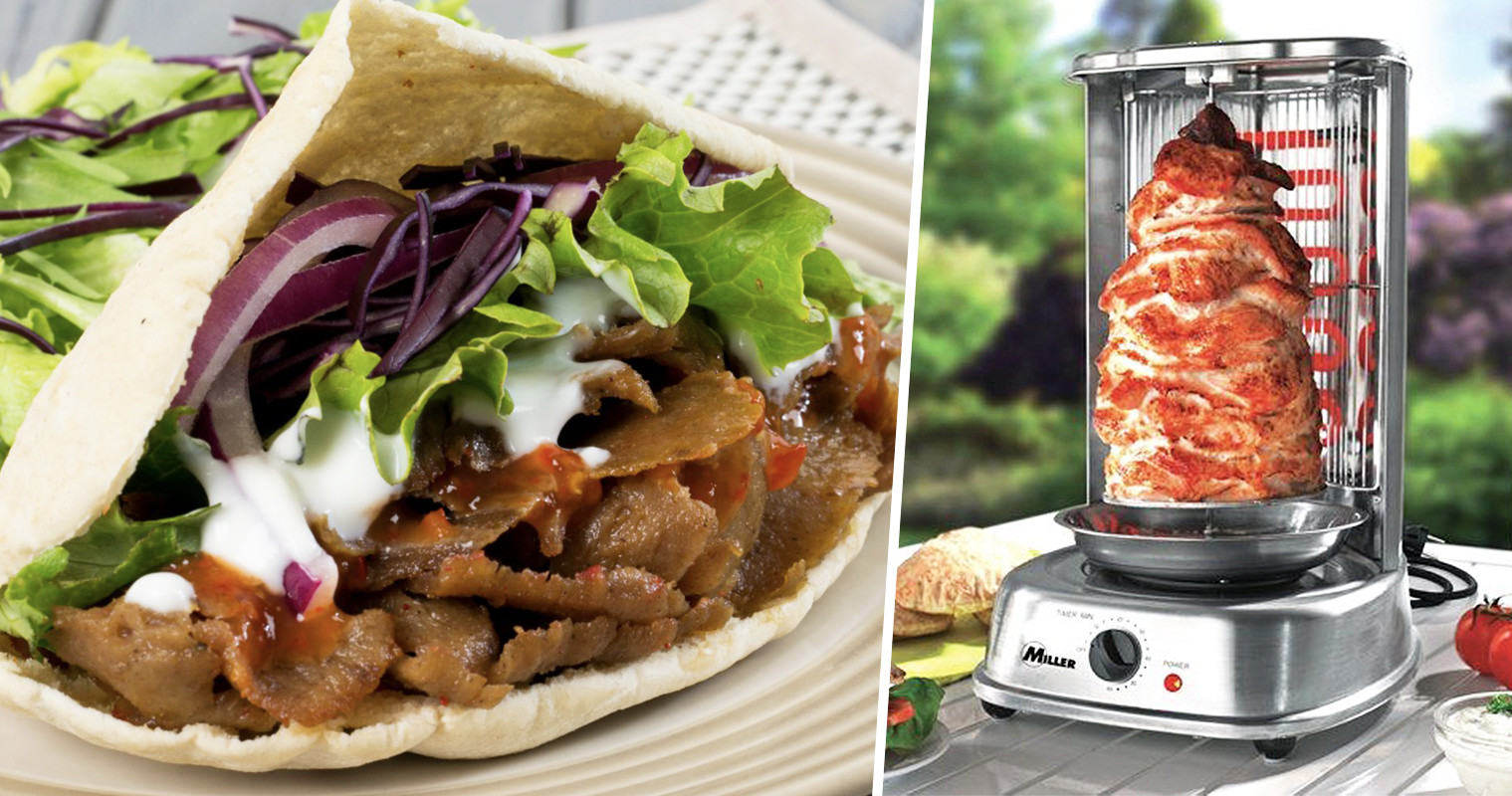 You can buy a doner kebab grill for your kitchen The Manc