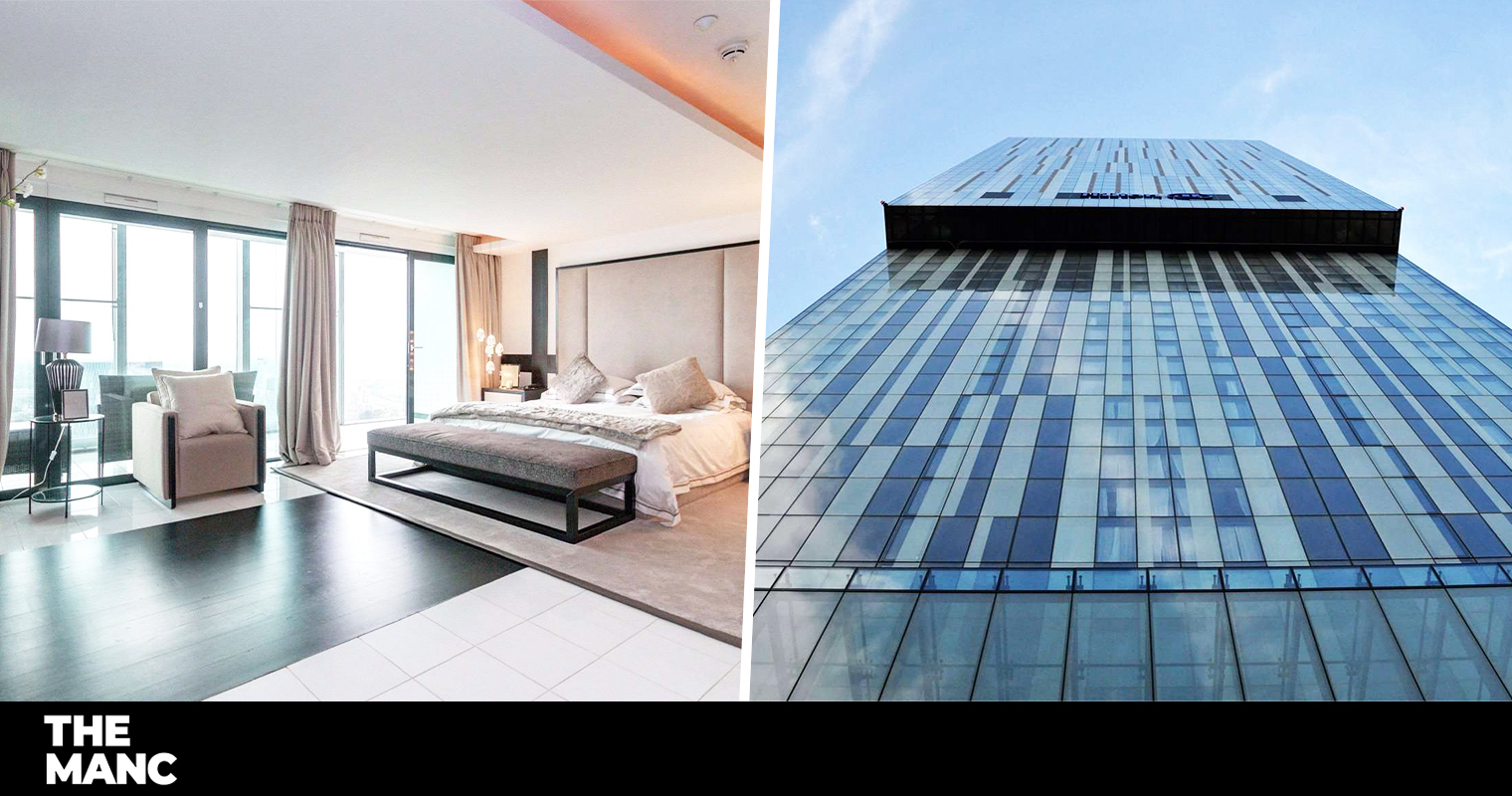 Inside the luxury Beetham Tower flat with rental price of £22k a MONTH