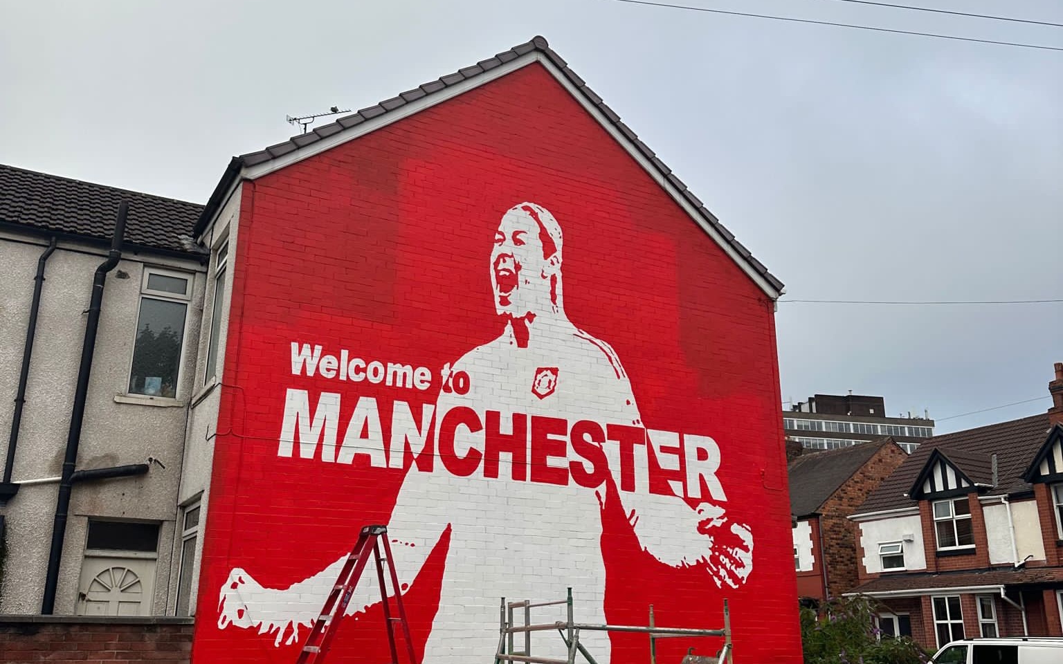 Massive Mary Earps mural appears near Old Trafford as Nike refuses to