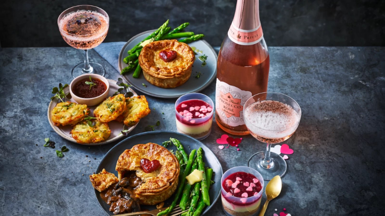M&S unveils 2024 menu for popular Valentine's 'Dine In for Two' £25