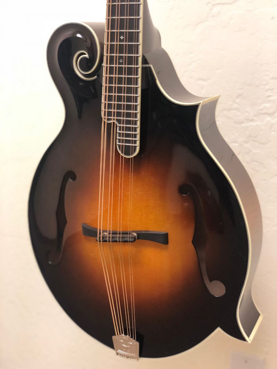 Mandocello Yellowstone F Dovetail Neck Joint Mandolin Store