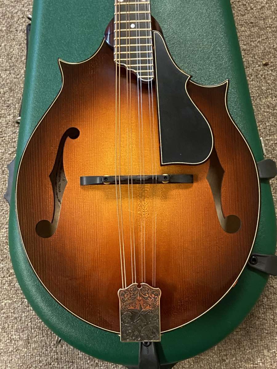 2018 Ellis Deluxe Two Point Mandolin SOLD Mandolin Store