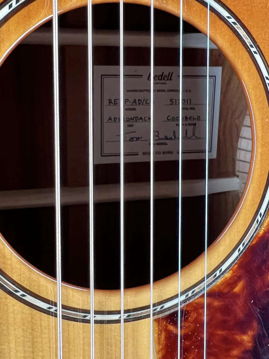 Bedell Revolution Parlor Guitar SOLD Mandolin Store