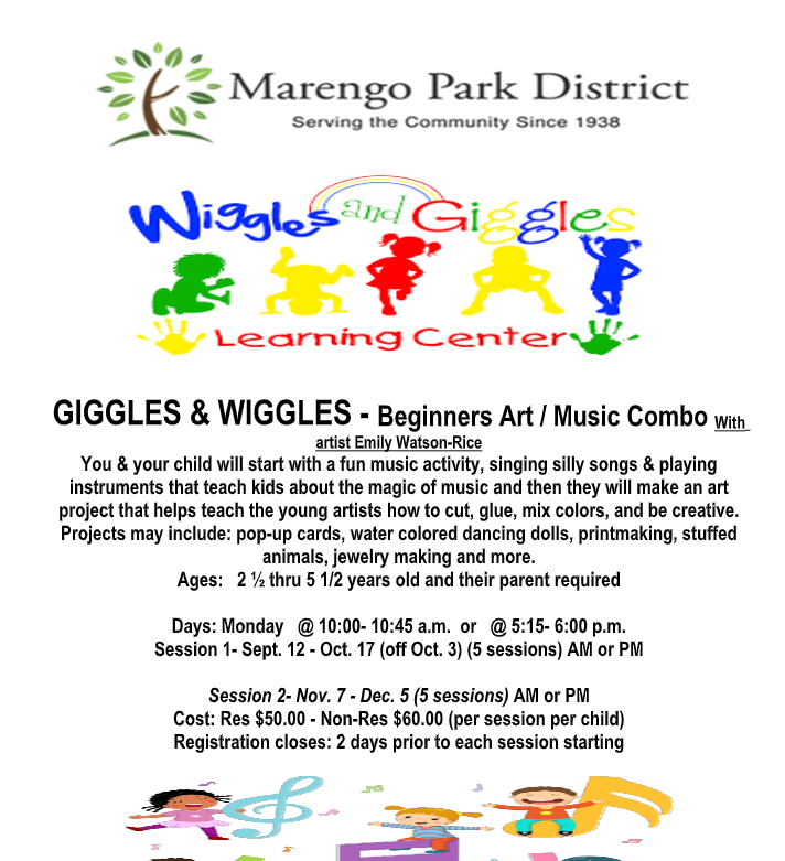 Giggles & Wiggles Marengo Park District