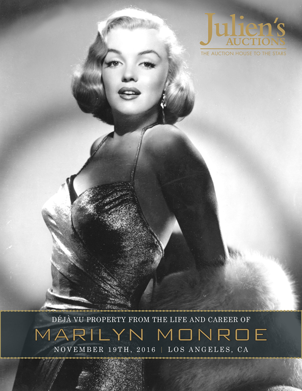 Julien's Auctions Marilyn Monroe Auction is Now Online!