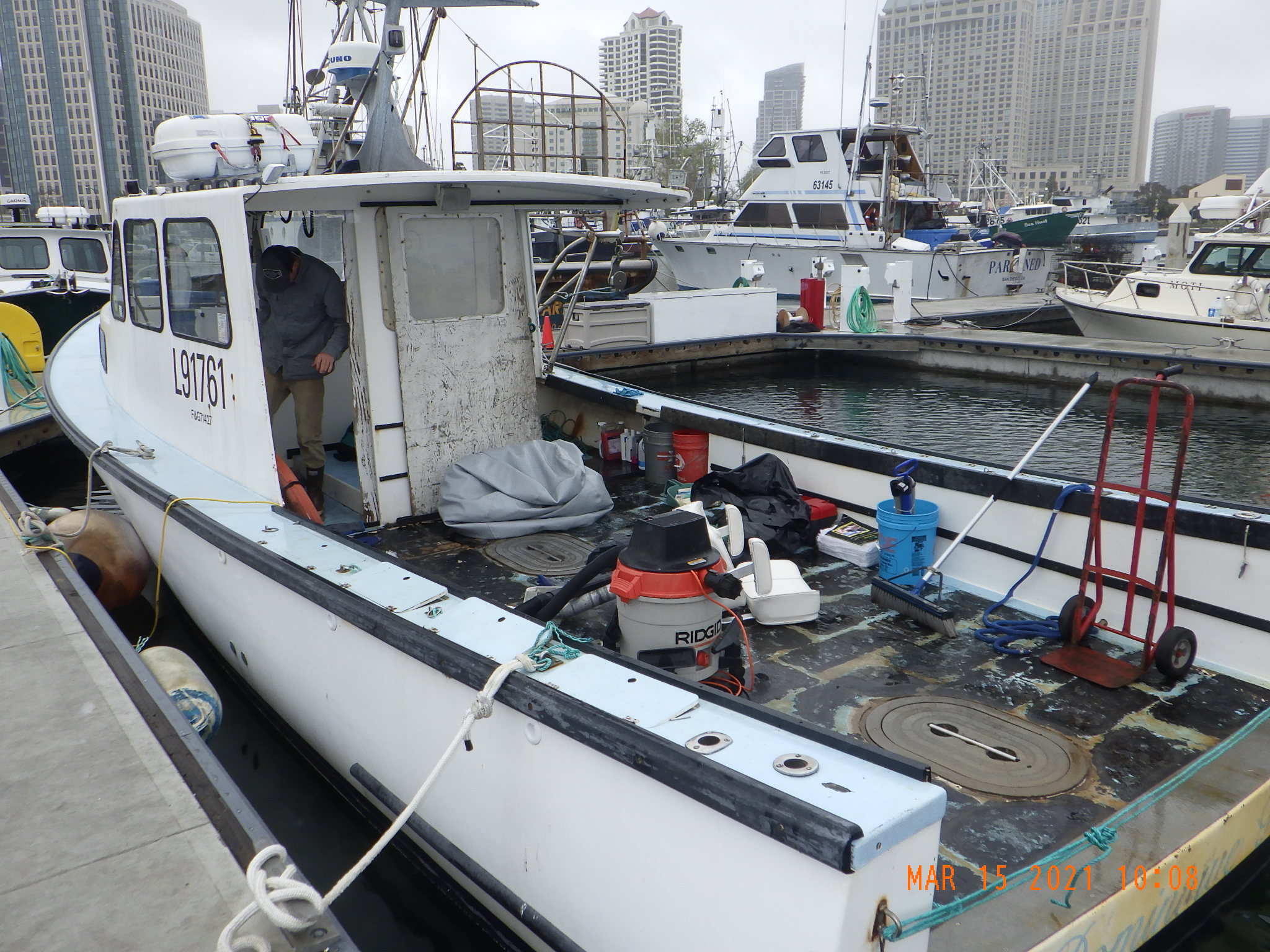 35 foot Duffy 35 High Sheer / lobster boat Christian & Co. Marine