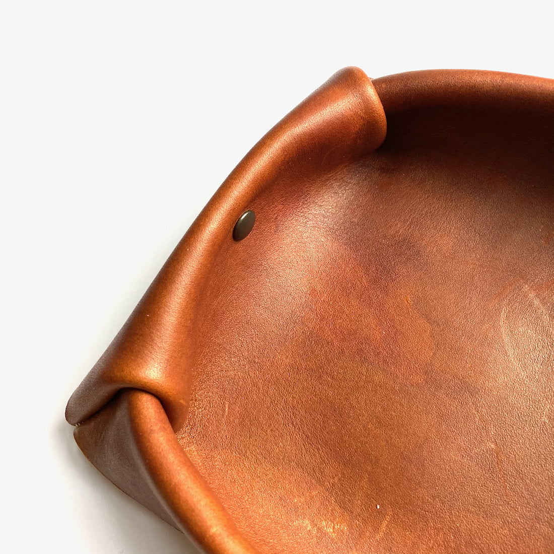 The Everything Bowl Handmade Leather Bowl / Valet Tray The Market Co