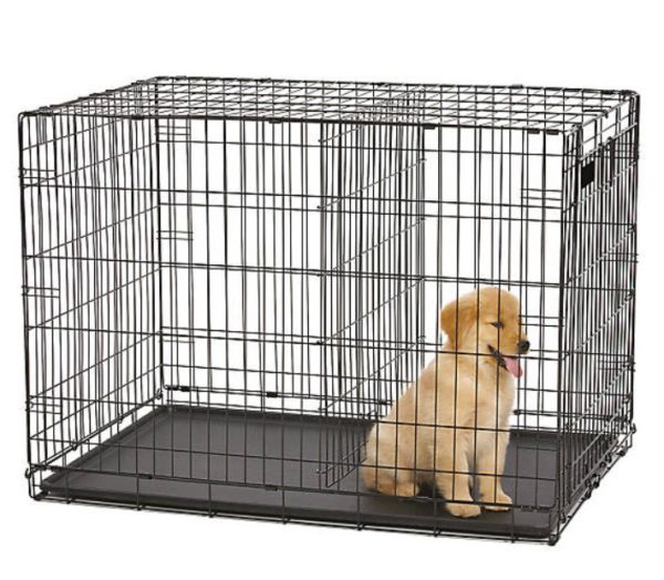 Dog Crate with Divider for Potty Training,Anxiety Training,Growing