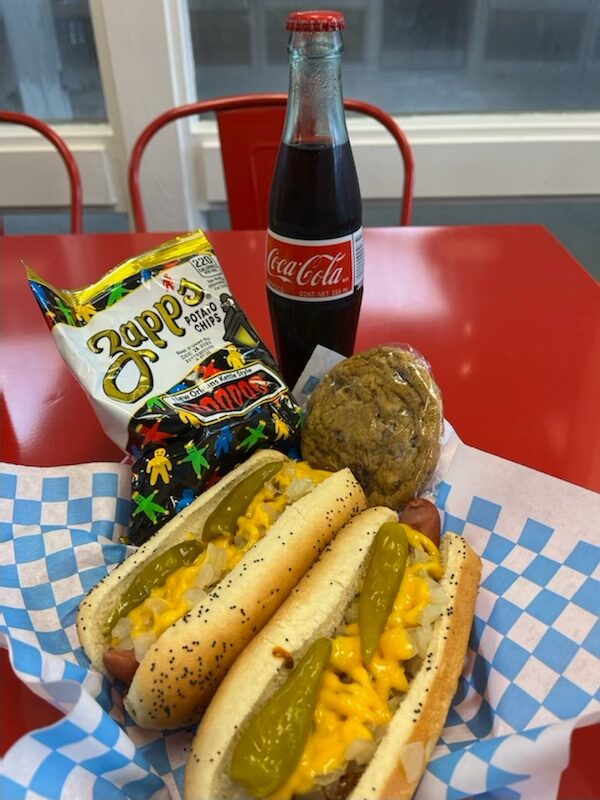 Chicago Hot Dogs The Market Shops Shopping, Restaurants and Nightlife