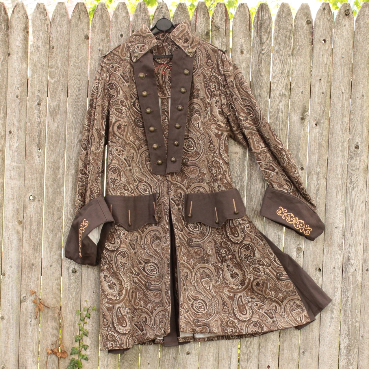 Pirate Frock Coat Pattern