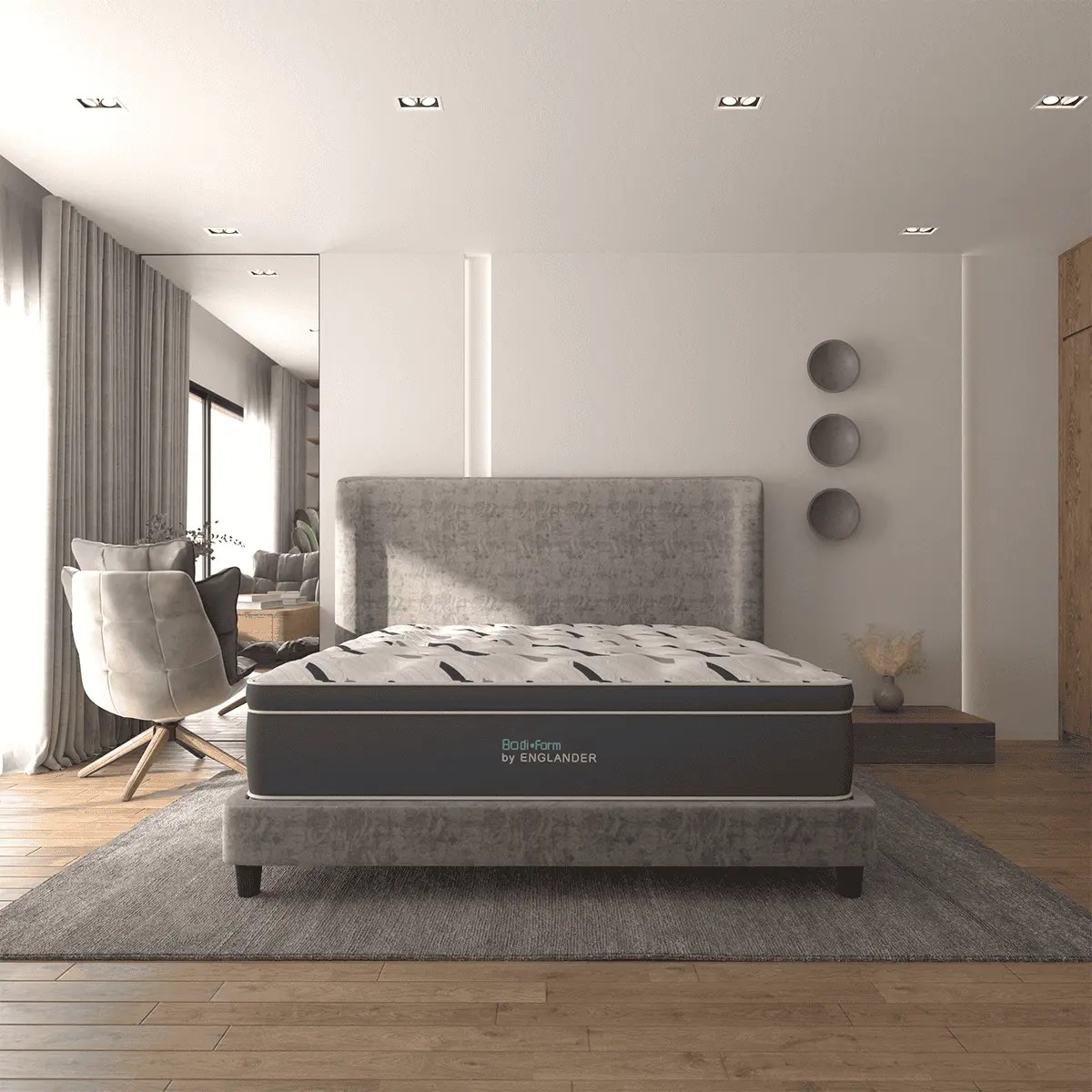 Bodiform Gel Euro Top Mattress by Englander The Mattress Store The