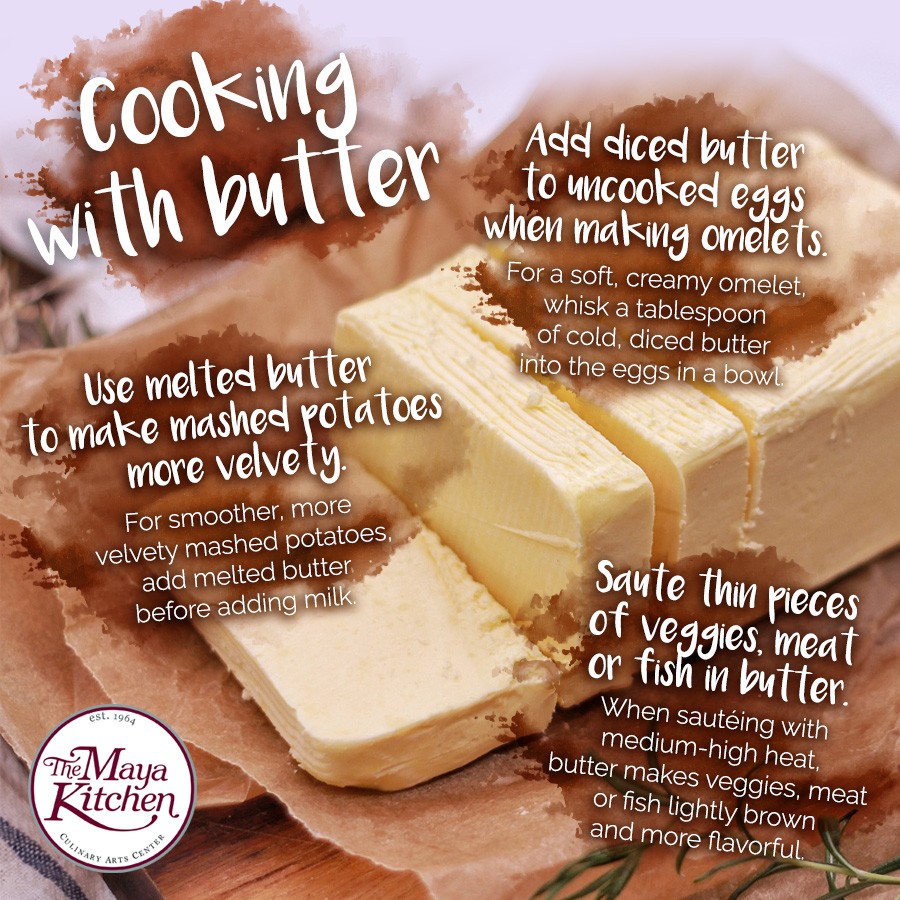 Cooking with Butter Online Recipe The Maya Kitchen