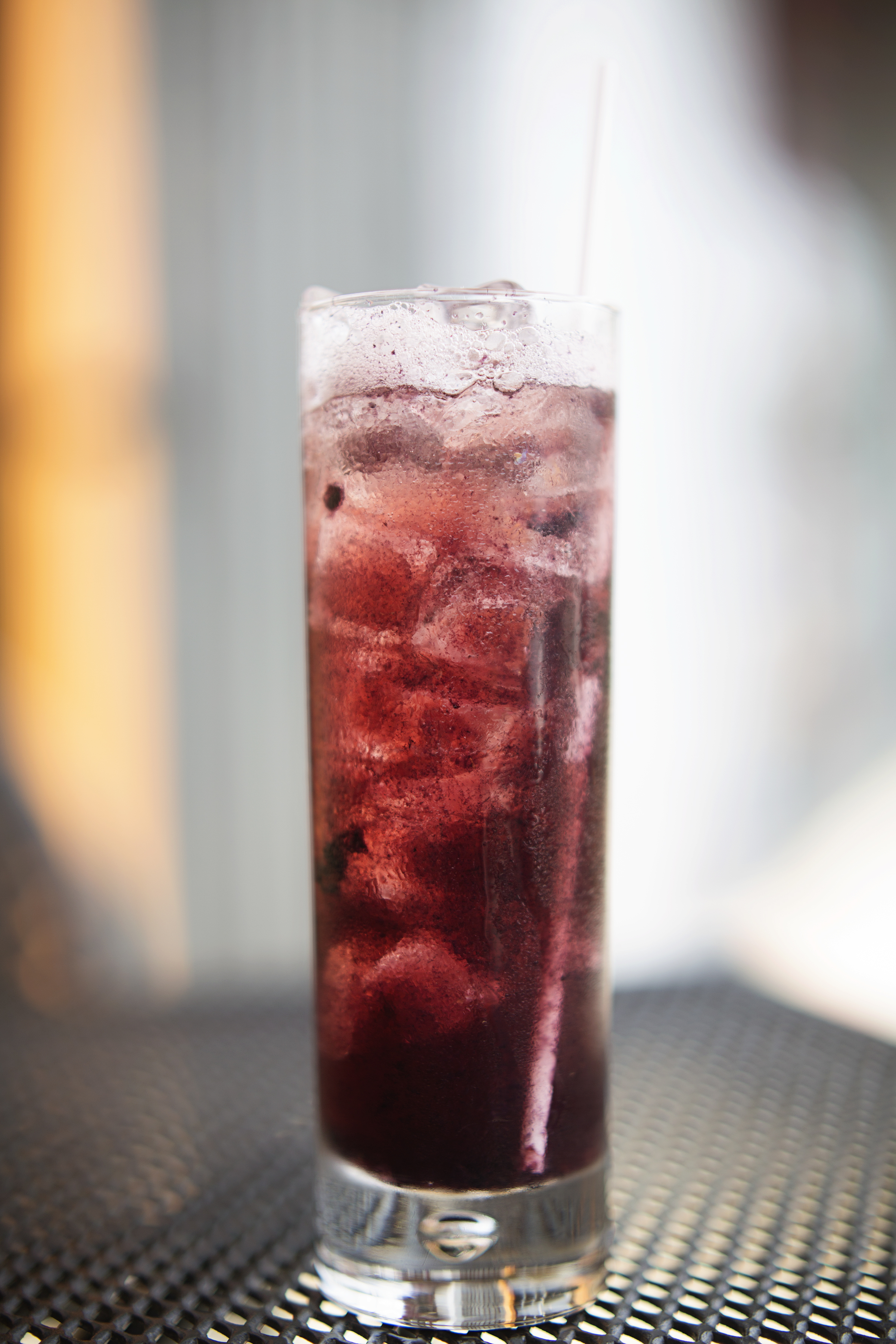 BlueberryJasmine Shrub Cocktail recipe