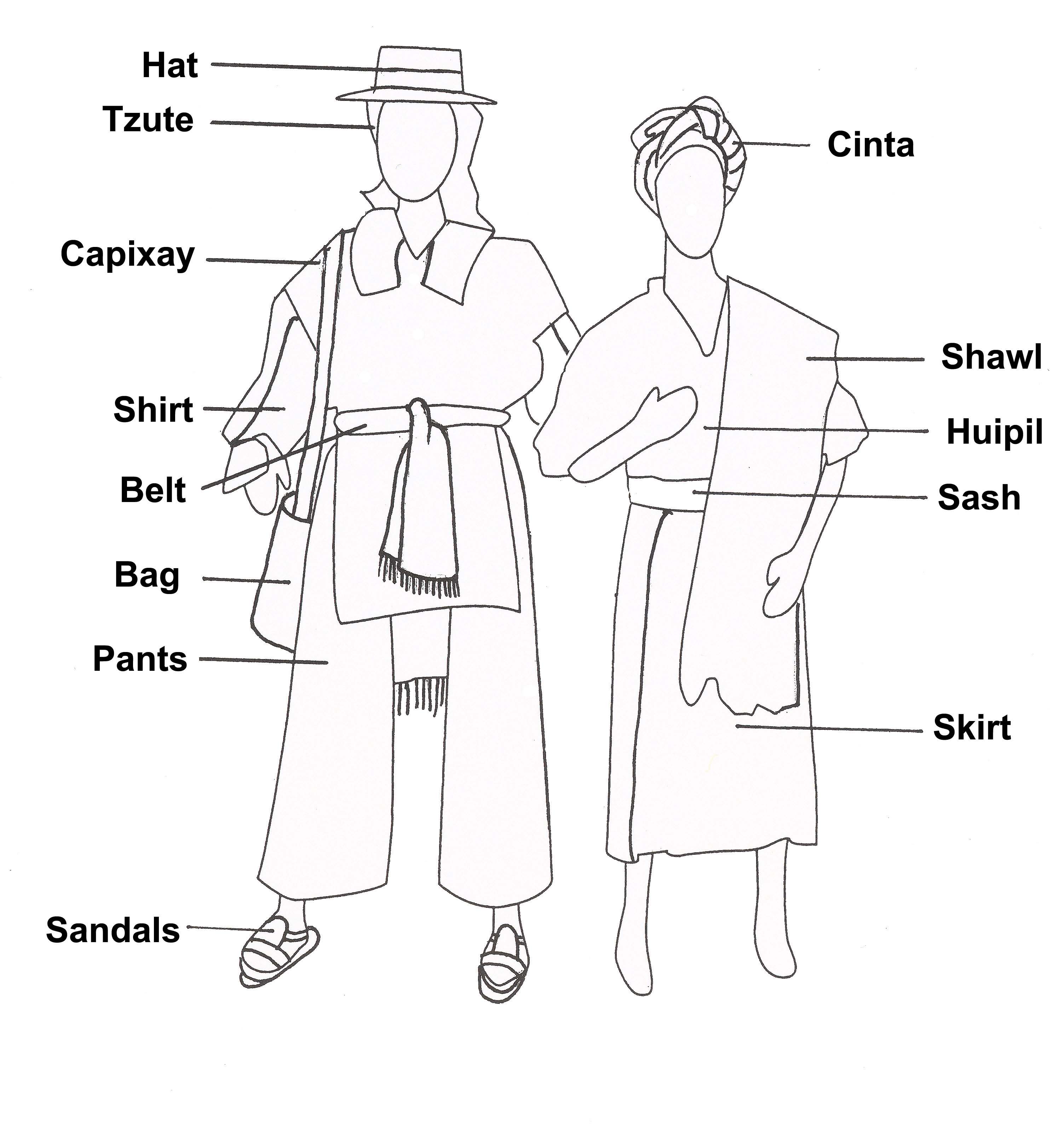 Ancient Mayans Clothing