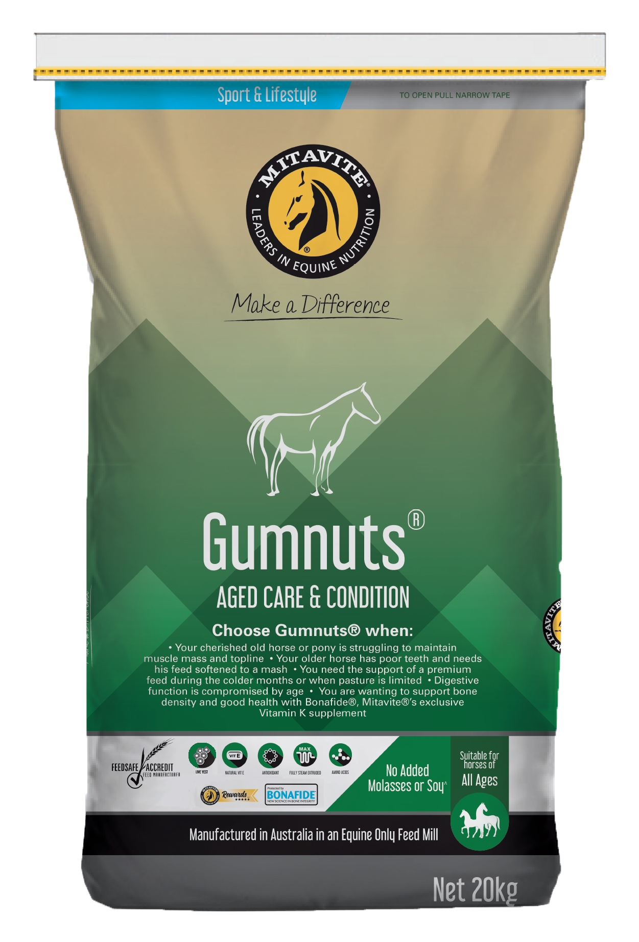 Mitavite Gumnuts 20Kg The Meadows Produce & pet supplies