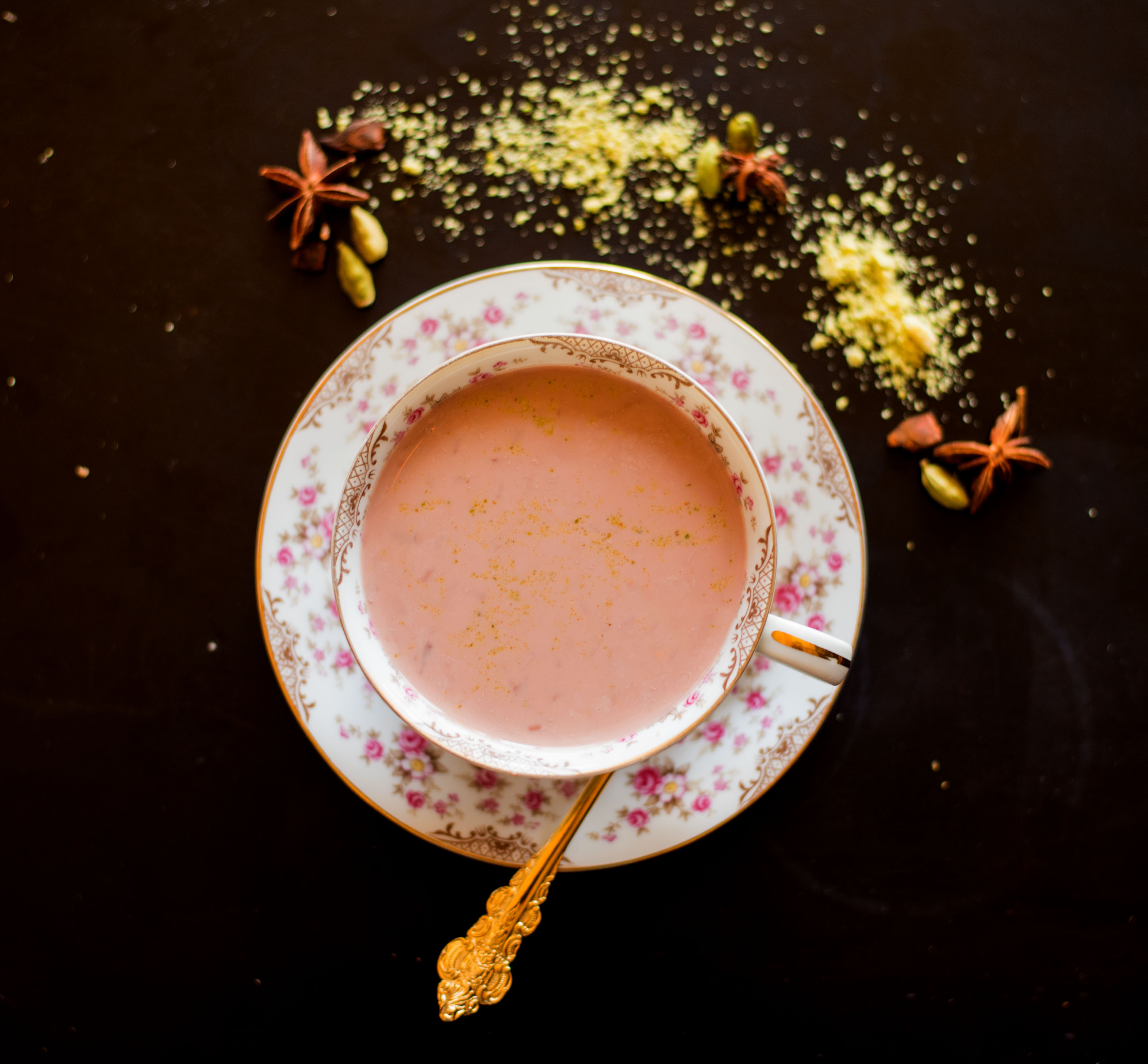 Kashmiri Chai ( Pink Tea) The Meandering Path