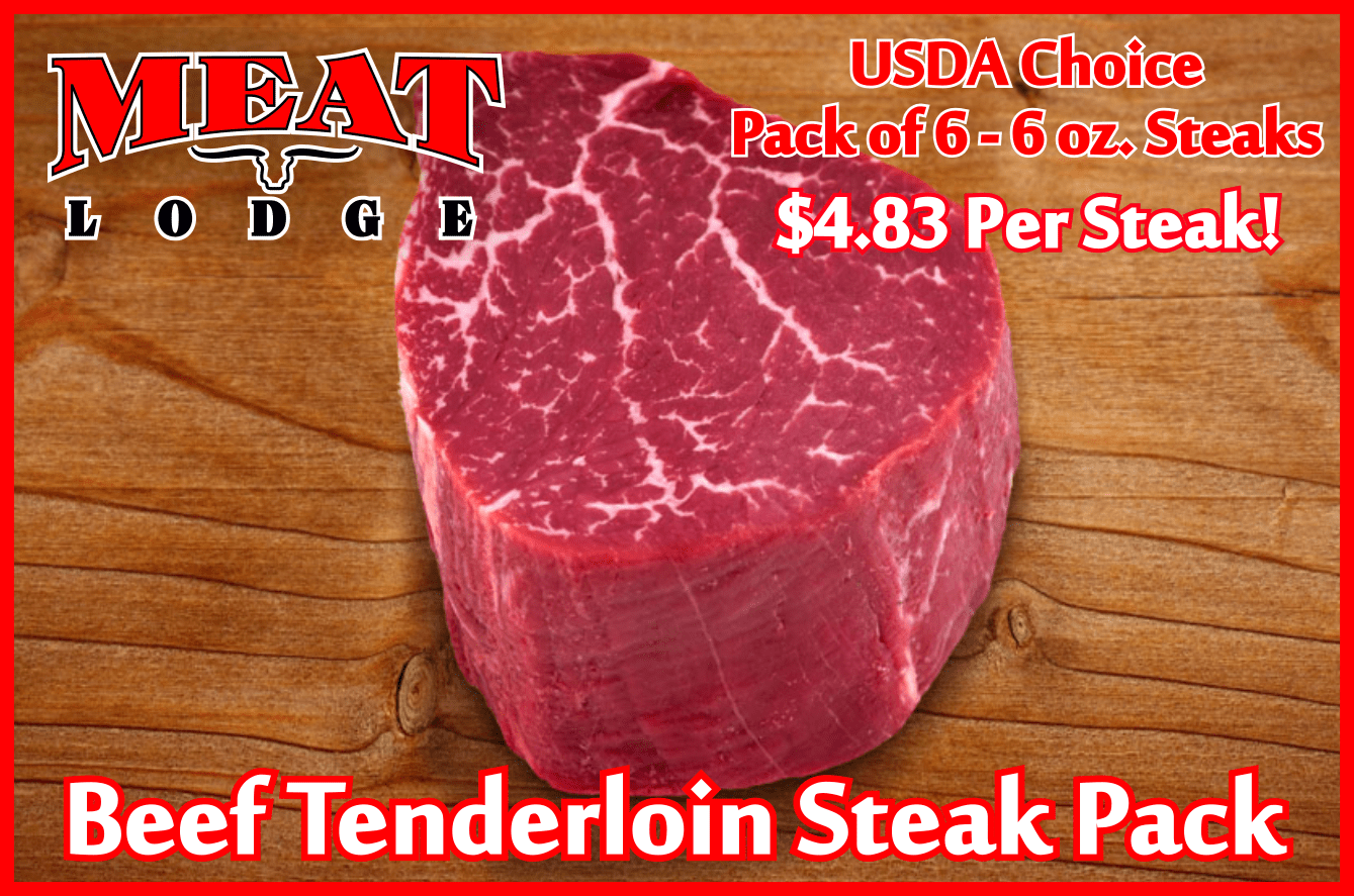 Tenderloin Steak Pack 2 Meat Lodge