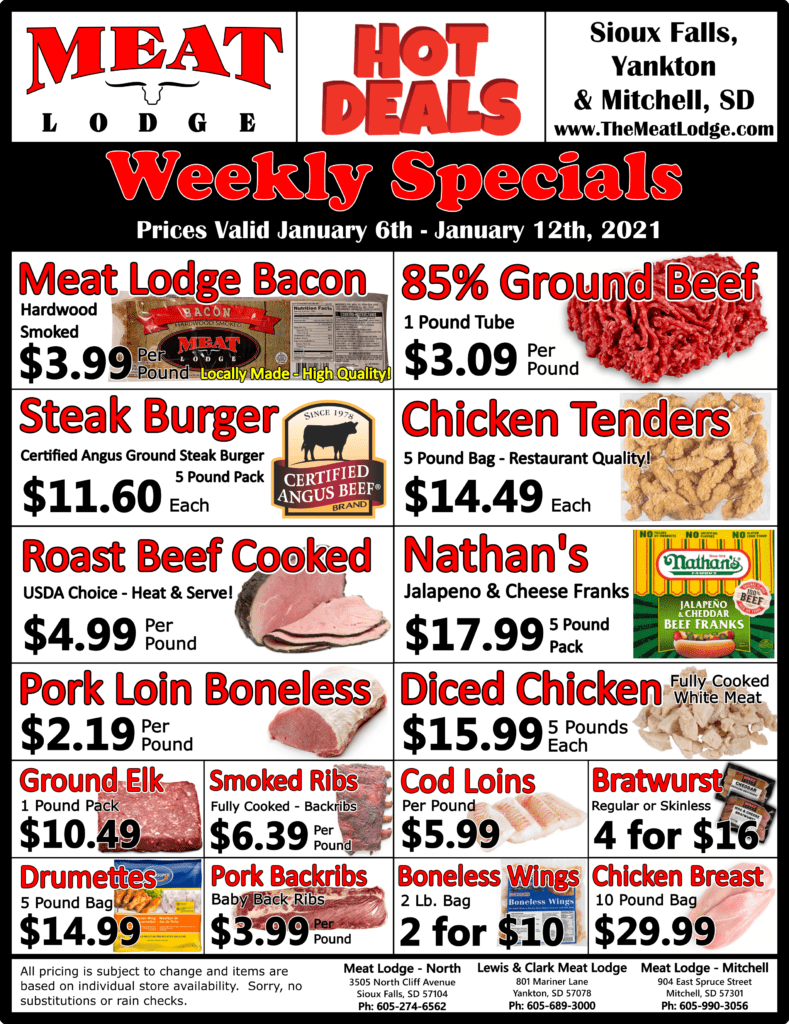 Specials Meat Lodge