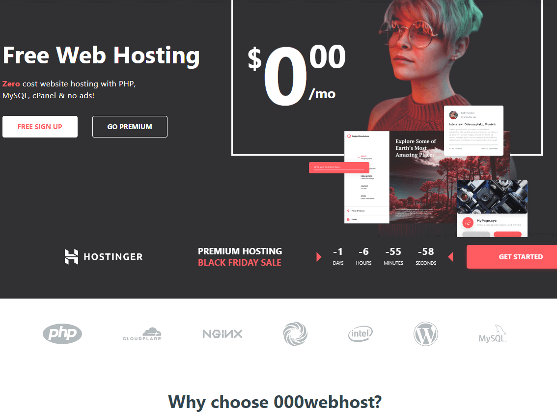 Popular and Best Free Web Hosting Providers For WordPress