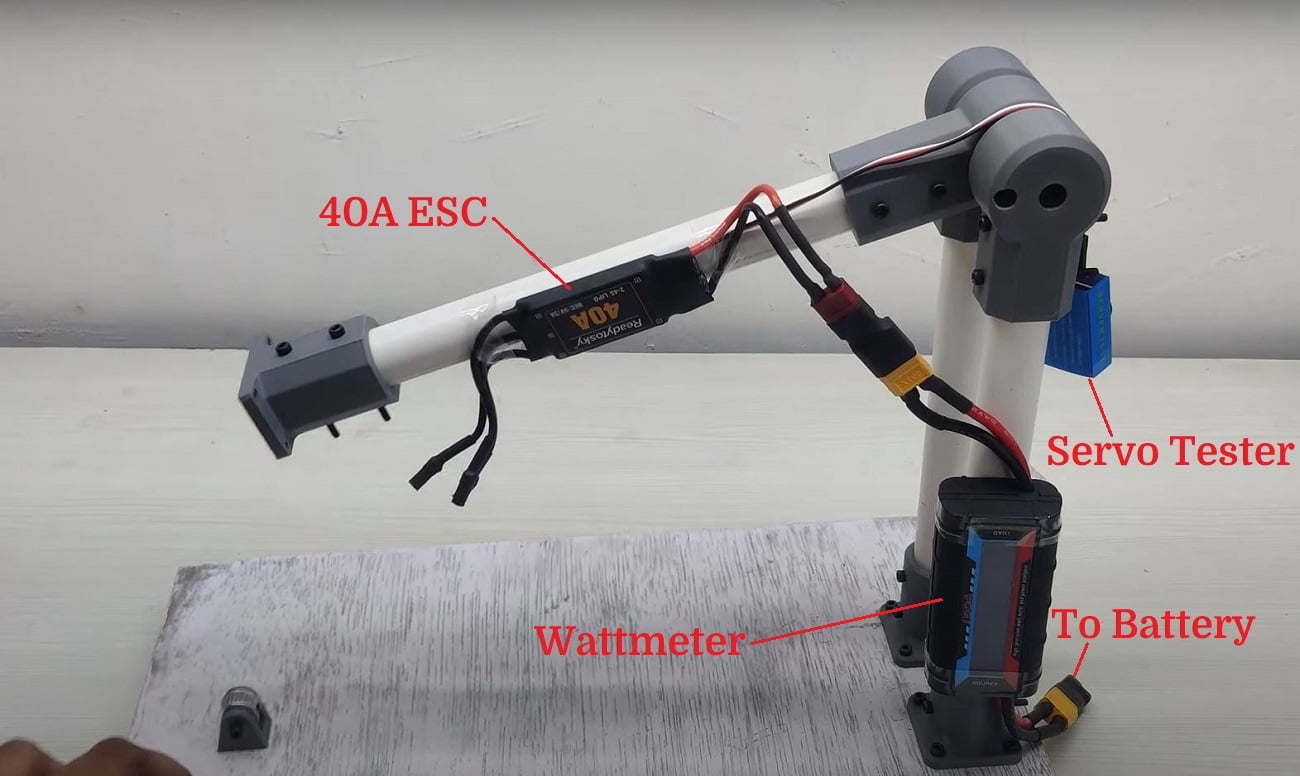 FREE Thrust Test Rig Racerstar 2500KV Motor Thrust Test TheMechNinja