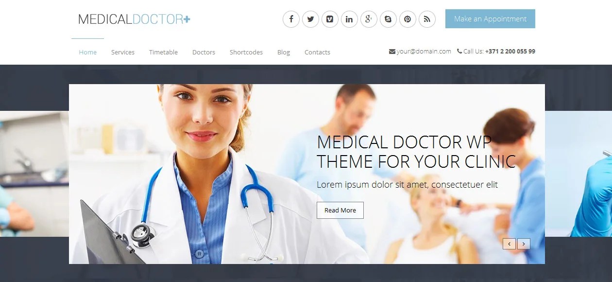 10 Best Doctors WordPress Themes ThemeCot
