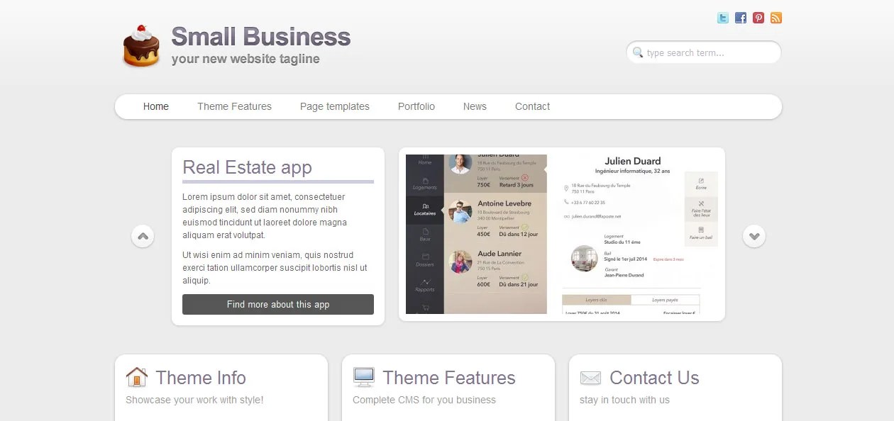 9 Best Examples of Small Businesses WordPress Themes ThemeCot