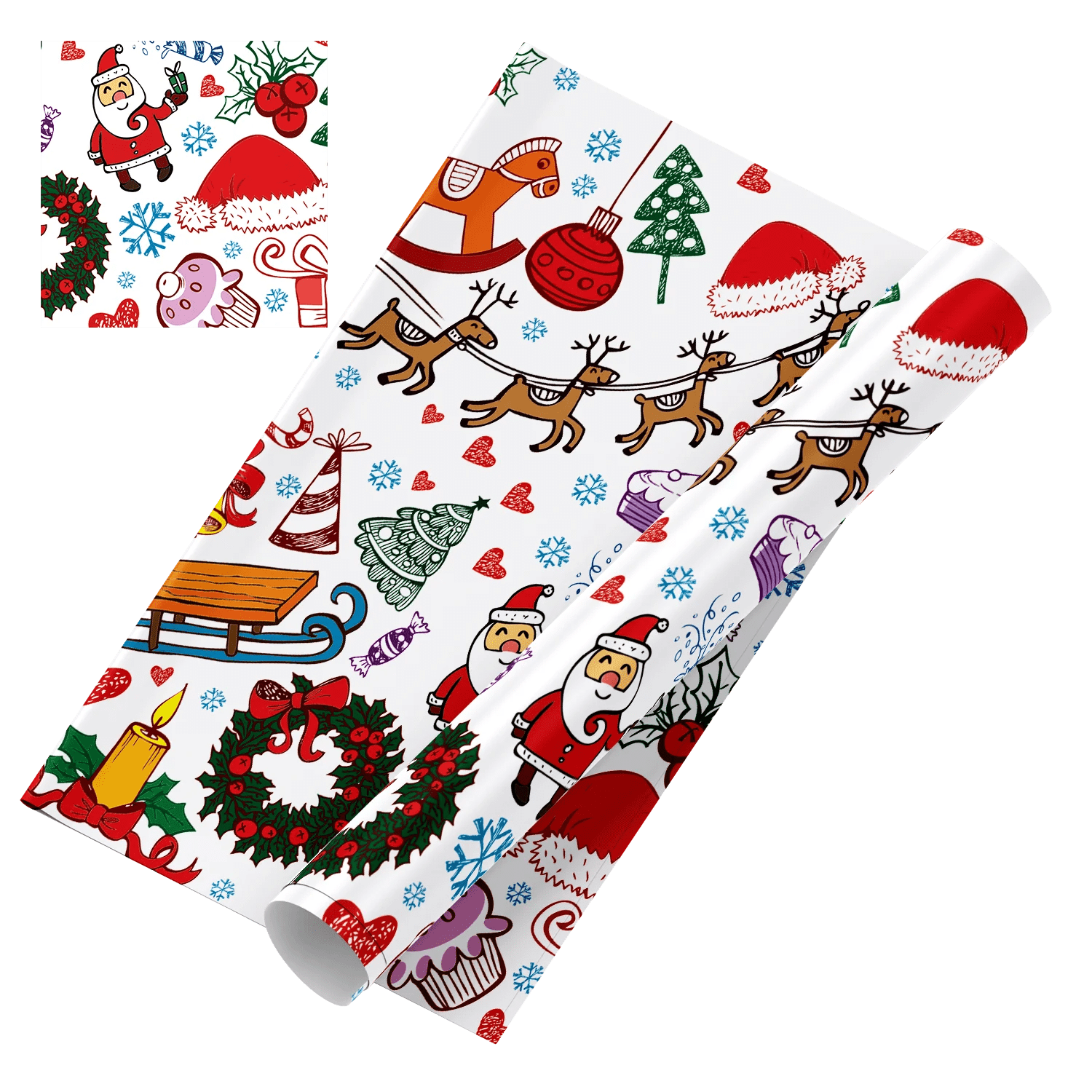 Personalised Winter Wonderland Wrapping Paper