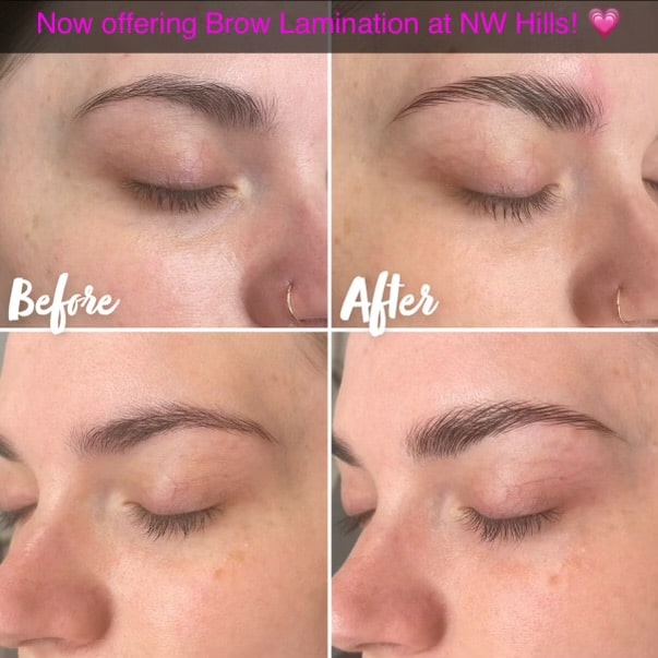 Lash lift Austin TX Brow Lamination San Antonio TX