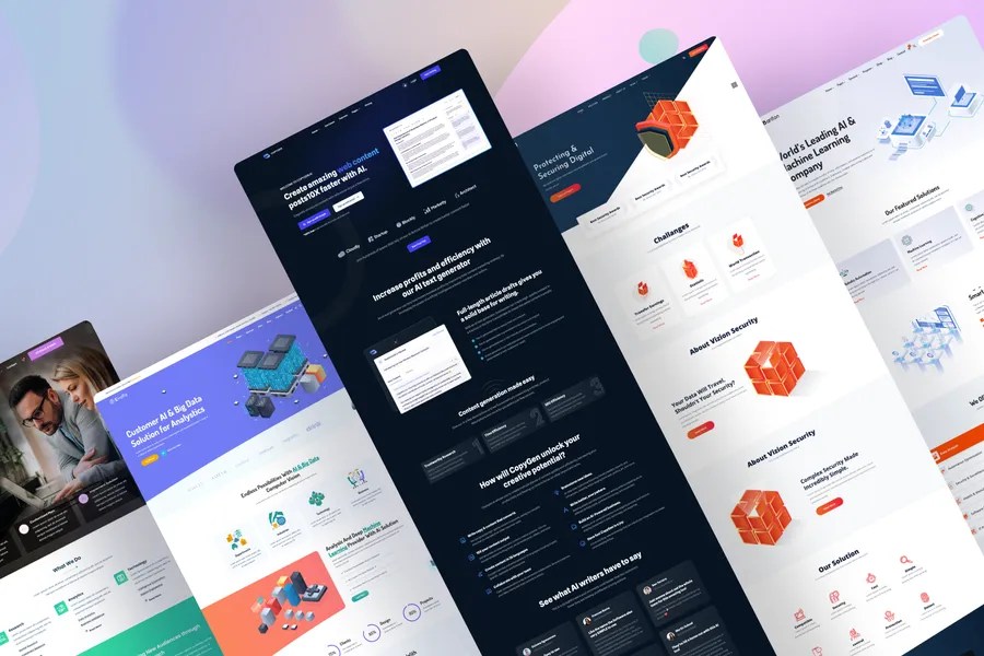 17+ Best AI Website Templates In 2025 17+ Best AI Website Templates In 2025