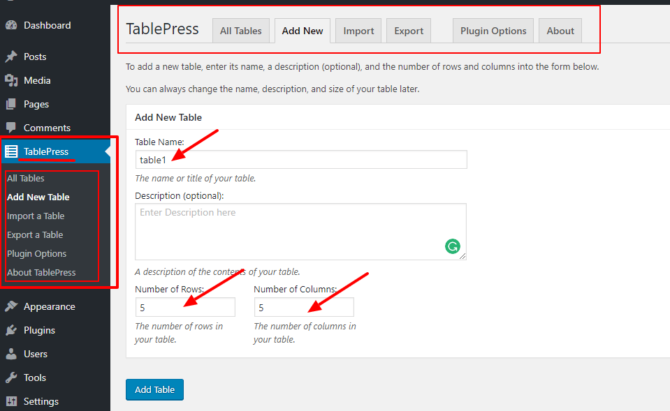 How To Edit Tables In WordPress