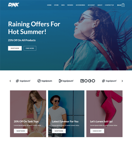 45 Best Free Themes for Online Shops in 2024!