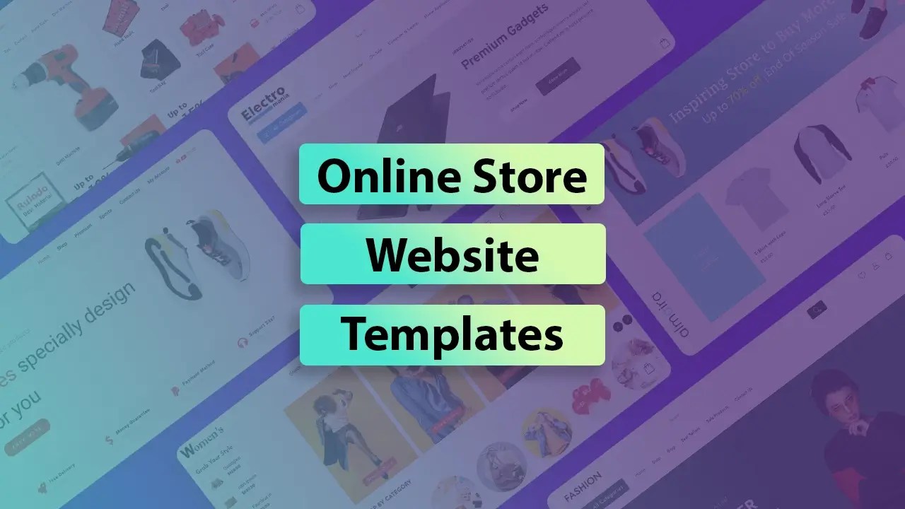 100+ Online Store site Templates and Designs 2024