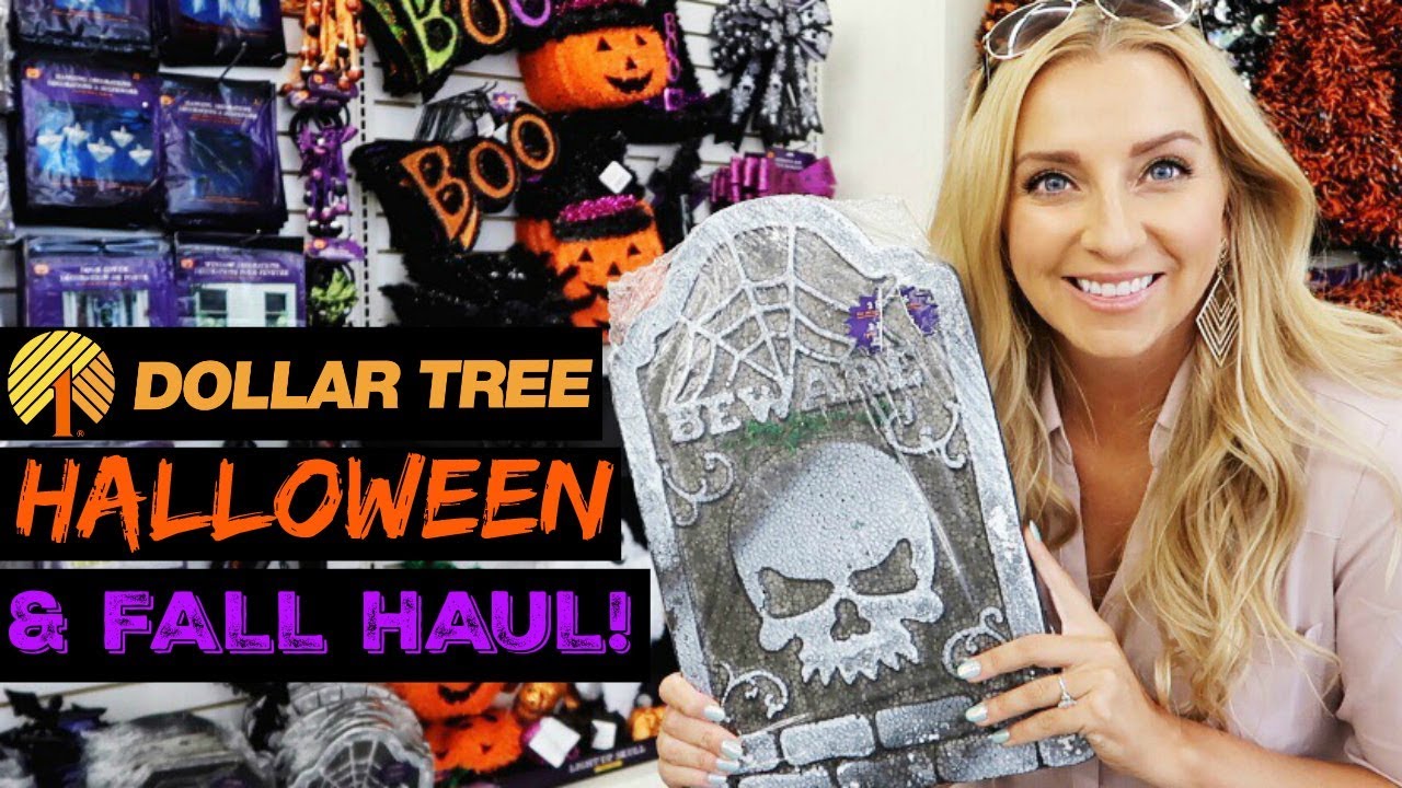 Dollar Tree Halloween & Fall Haul 2017! (Dollar Tree Shop with Me