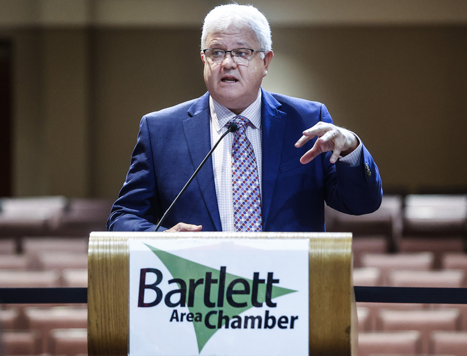 Bartlett Mayor David Parsons gives his first State of the City address