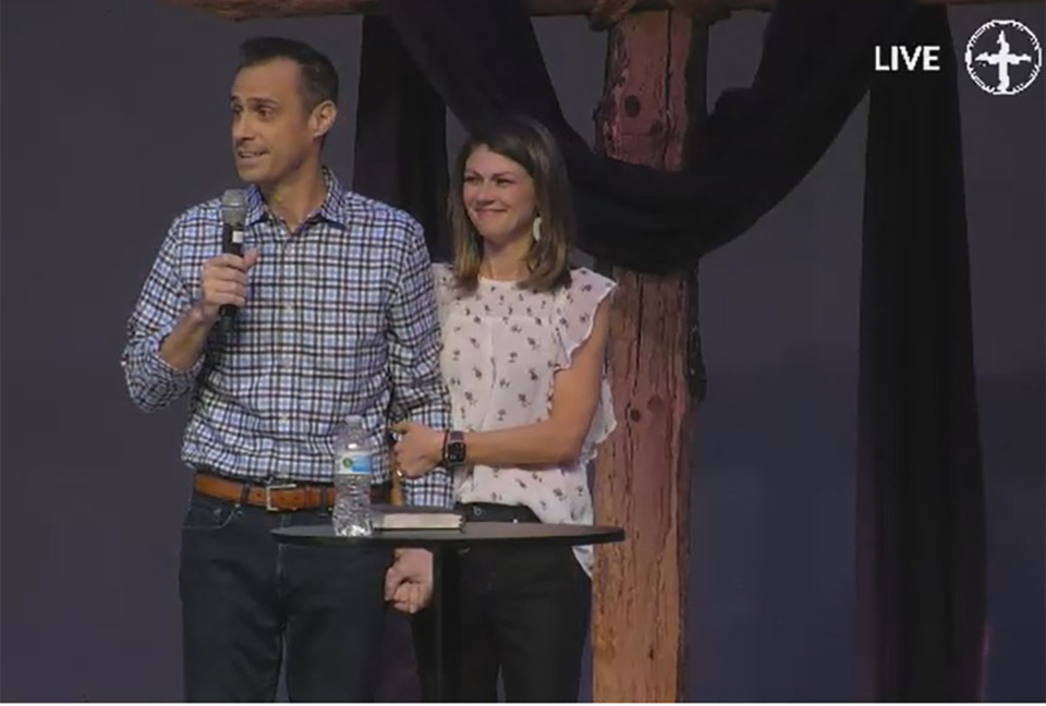 Surviving pastor of Harvest Church crash speaks at his first Sunday
