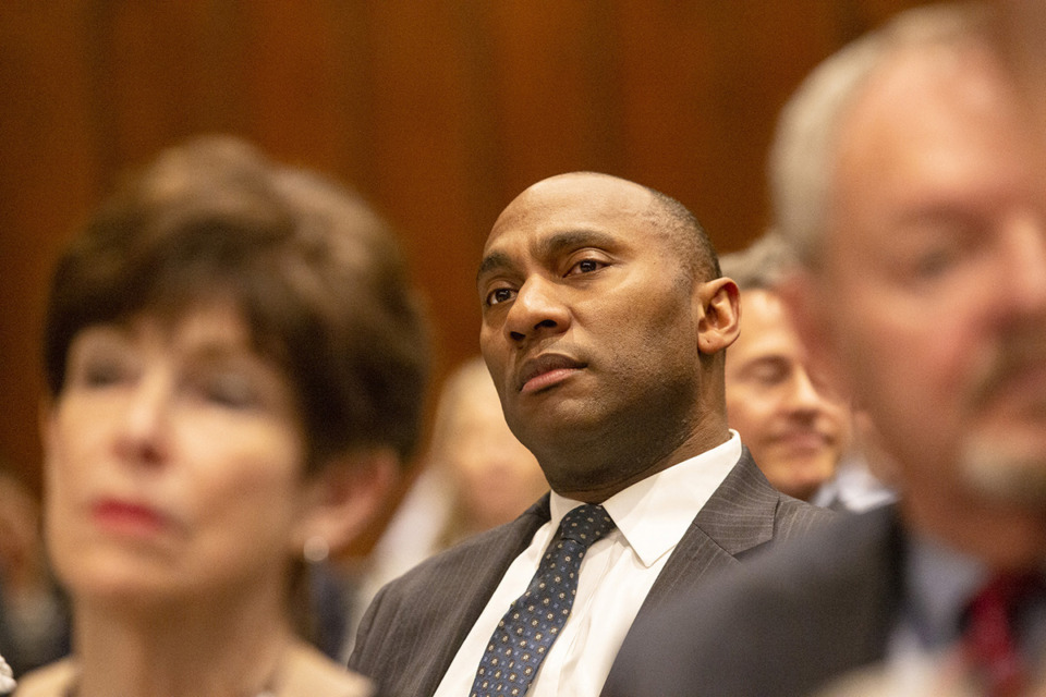 Lee Harris’ budget includes onecent drop in tax rate, 50 hike in