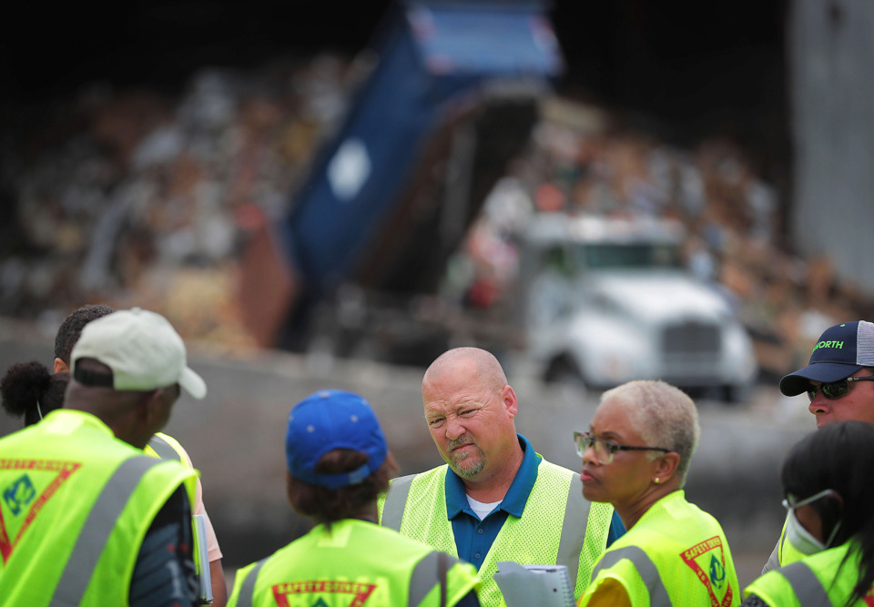 City Council members, Whitehaven residents tour waste facility The