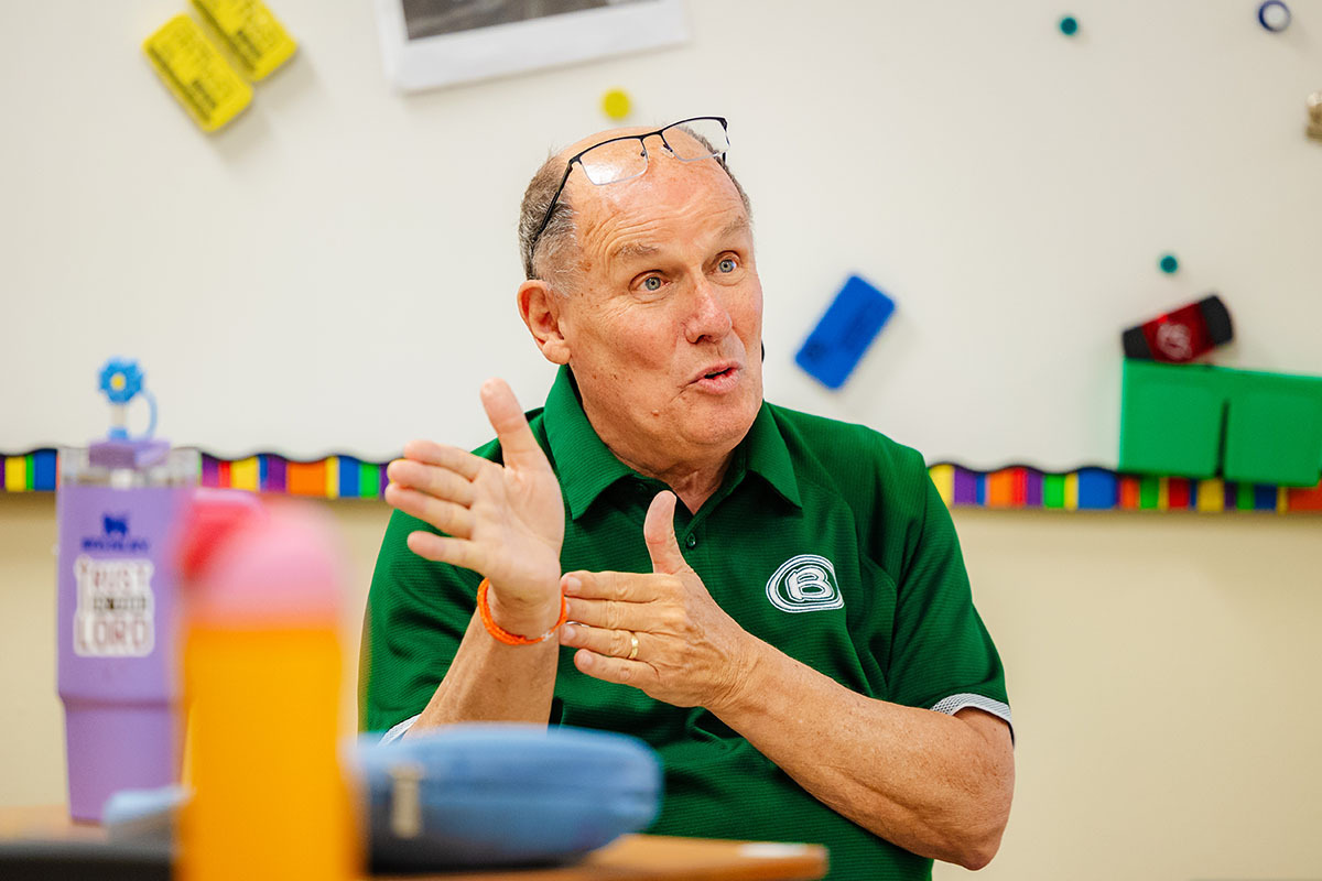 Briarcrest says goodbye to Mr. Shirey, a force of (good) will for 51