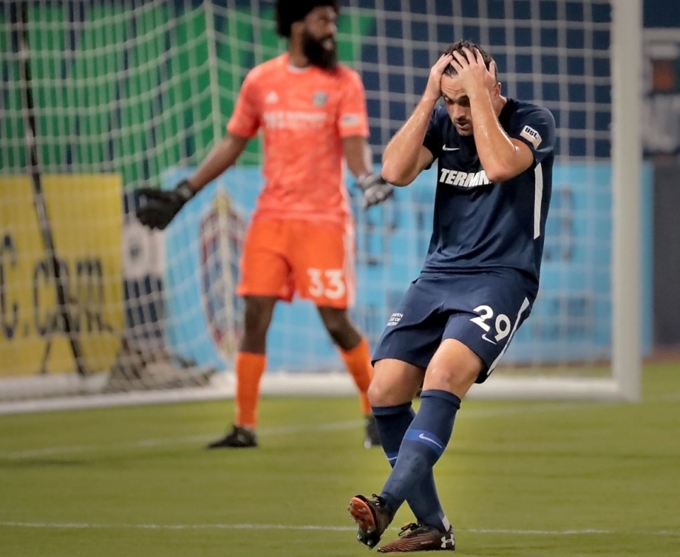 Tempers boil over on, off field as 901 FC falls to Charlotte Memphis