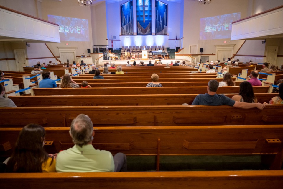 As congregations gather for the first time in weeks, lots of things