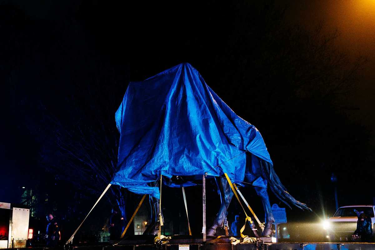 Candlelight vigil to mark one year since removal of Confederate