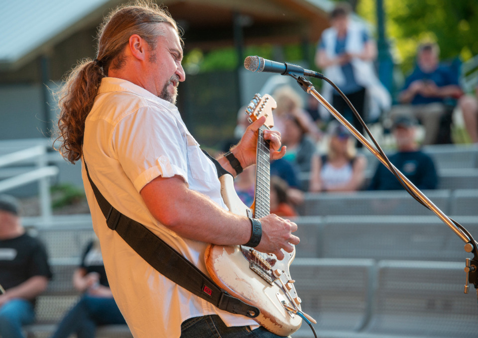 Brian Johnson Band opens Arlington's Music on the Square concert series