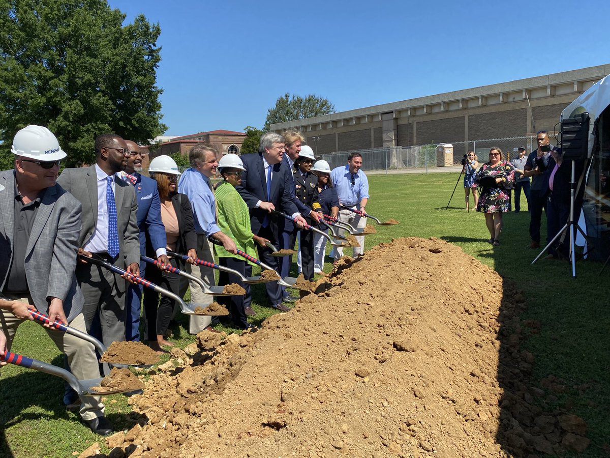 Liberty Park breaks ground after 14 years and three mayors Memphis