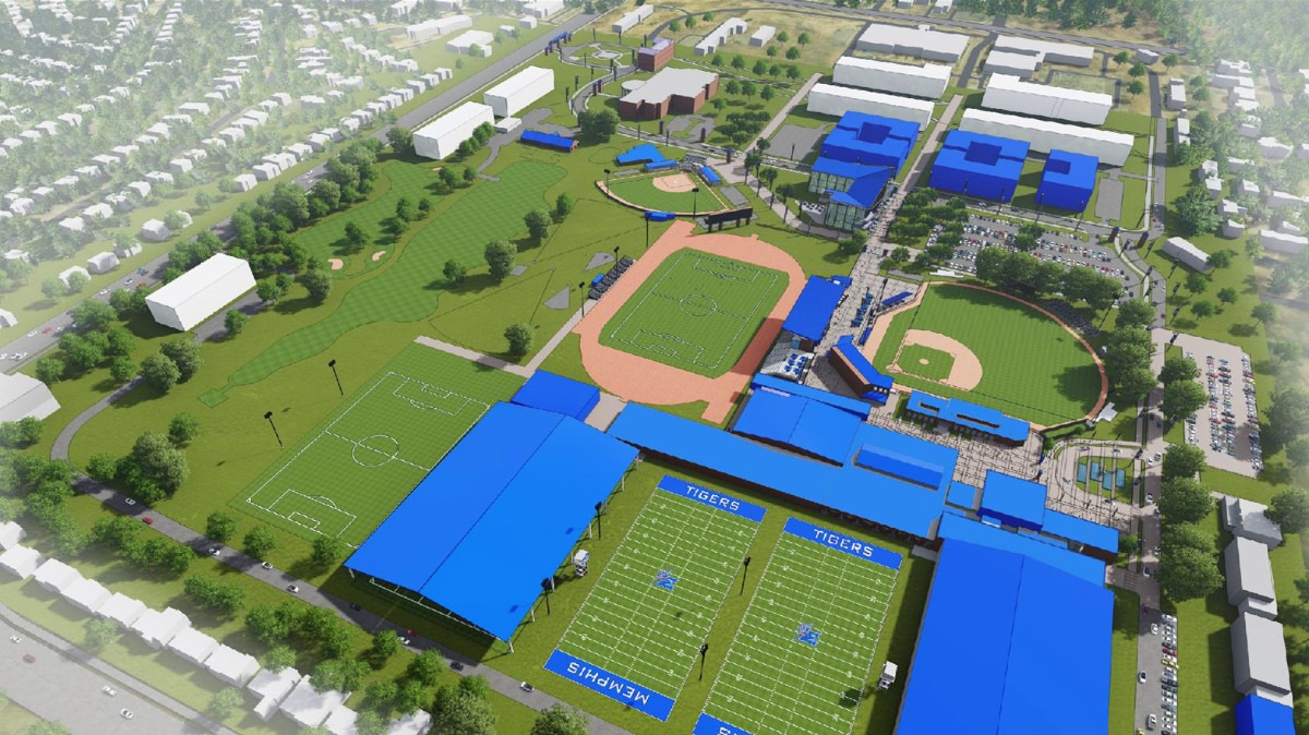 Memphis athletic department reveals master facilities plan Tiger Park