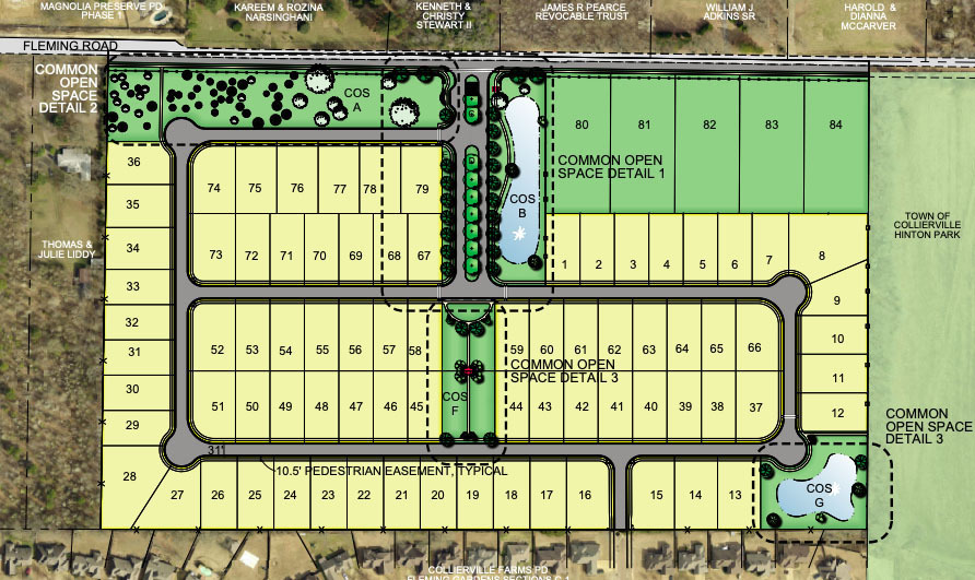 Collierville approves new subdivision near Hinton Park in southwest of
