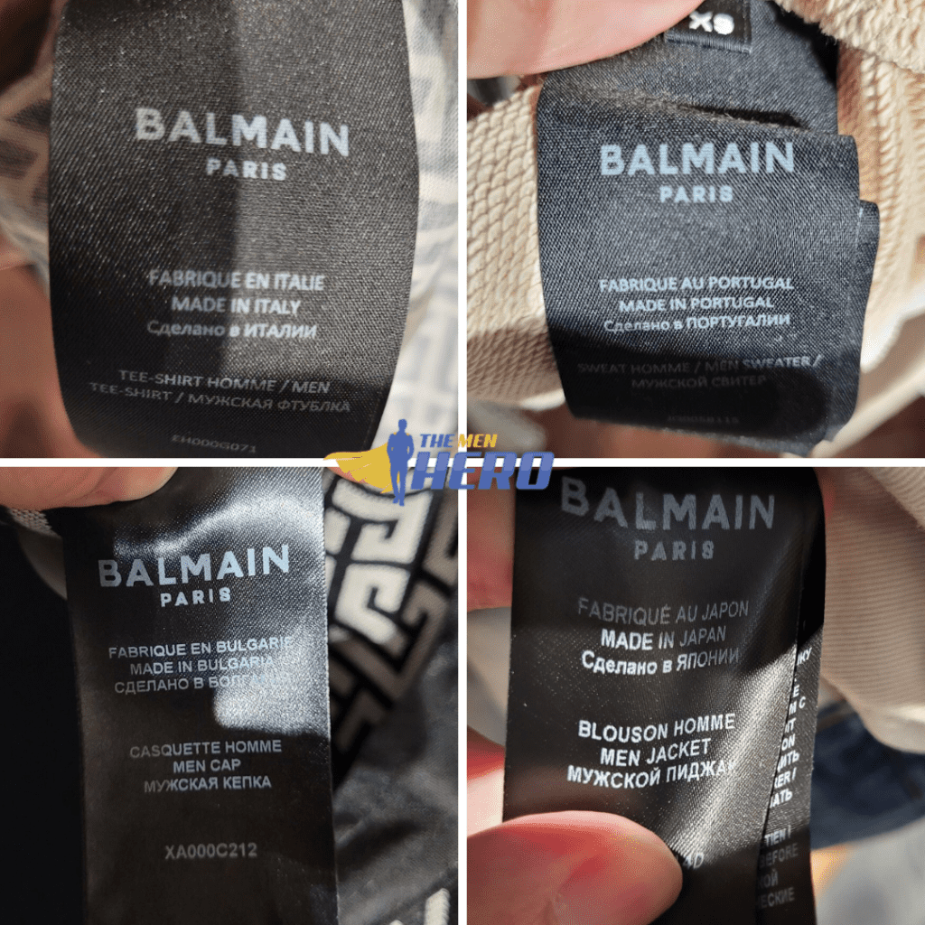 Where Is Balmain Made? Is It In France? The Men Hero